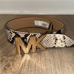 Snakeskin Pattern Belt